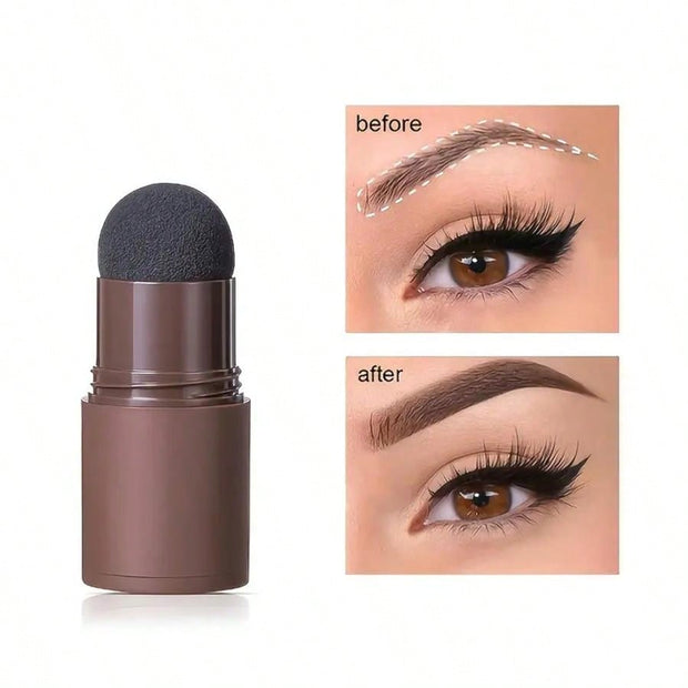 Long-lasting Eyebrow Stamp Kit - Beginner One-step Brow Powder Makeup Tool